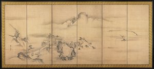 Åtta vyer över floderna Xiao och Xiang, 1700-talet.