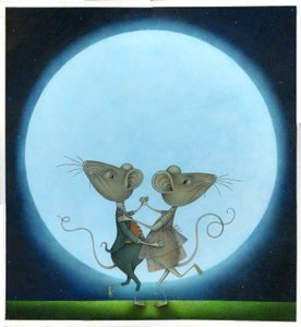 Blue Moon, 2009 (blandteknik) av Wayne Anderson