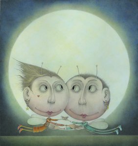 Buzz, 2011 (blandteknik) av Wayne Anderson