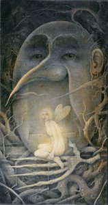 Hotar Humpty Dumpty och fen. "Om du går ner till skogen i dag..."