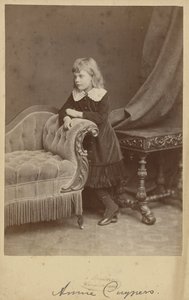Porträtt av Annie Cuypers av Wegner and Mottu