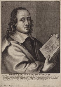Hendrik van der Borcht II, tysk målare (gravyr)
