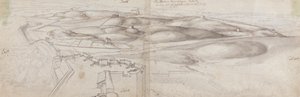 Utsikt från Peterborough Tower i Tangier av Wenceslaus Hollar