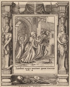 Abbedissa, 1651. av Wenceslaus Hollar