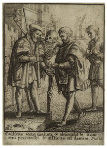 Förespråkare. Tillstånd 2 av Wenceslaus Hollar