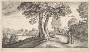 Albury, 1625-77. av Wenceslaus Hollar