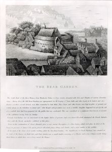 Björnträdgård, 1647 av Wenceslaus Hollar
