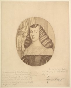 Katarina, prinsessa av Portugal, 1661. av Wenceslaus Hollar