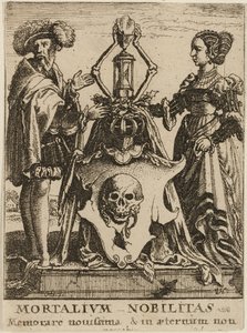 Dödens vapensköld av Wenceslaus Hollar