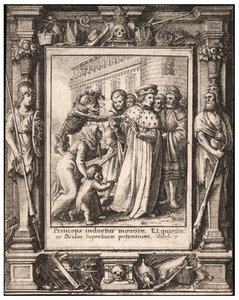 Hertig. Tillstånd 1 av Wenceslaus Hollar