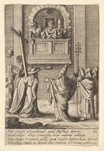 Se man, 1625-77. av Wenceslaus Hollar