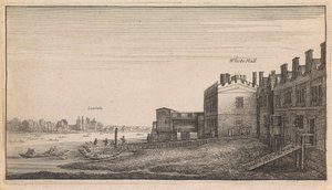 Engelska Visningar: Whitehall Lambeth av Wenceslaus Hollar