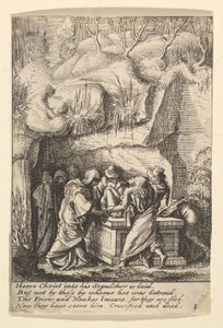 Gravsättning, 1625-77. av Wenceslaus Hollar