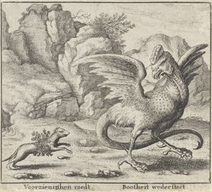 Fabel om basilisken och vesslan Fables (serietitel) av Wenceslaus Hollar