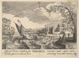 februari 1628-29. av Wenceslaus Hollar