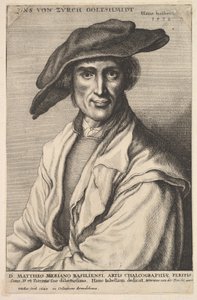 Hans von Zürich Goltshmidt, 1647. av Wenceslaus Hollar