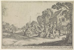 Höst Höst (titel på objekt) The Four Seasons (serietitel) av Wenceslaus Hollar