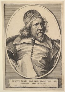 Inigo Jones, 1655. av Wenceslaus Hollar