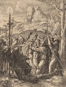 Jesus tagen. av Wenceslaus Hollar