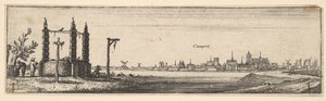 Kampen, 1642-44. av Wenceslaus Hollar