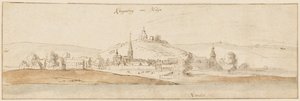 Klingenberg vid Main av Wenceslaus Hollar