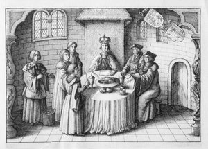 Maximilian, helige romerske kejsare av Wenceslaus Hollar