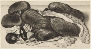 Pälsmuffar och grannlåt av Wenceslaus Hollar