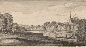 Nära Albury, 1645. av Wenceslaus Hollar