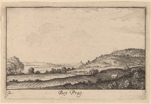 Nära Prag av Wenceslaus Hollar