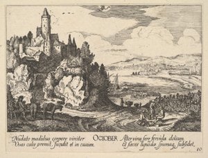oktober, 1628-29. av Wenceslaus Hollar