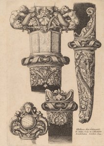 Ornament för en dolk och skida, 1644. av Wenceslaus Hollar