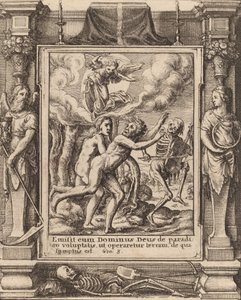 Det förlorade paradiset, 1651. av Wenceslaus Hollar
