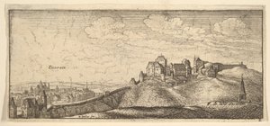 Passau, ur "Tyska vyer" av Wenceslaus Hollar