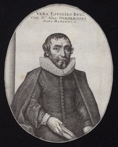 Pastor Alexander Henderson av Wenceslaus Hollar
