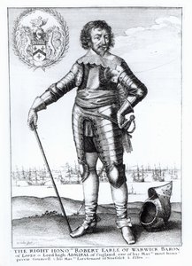 Robert Rich, 2nd Earl o Warwick swed av Wenceslaus Hollar