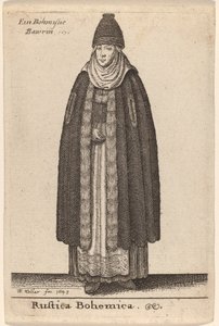 Bohemiskt land av Wenceslaus Hollar