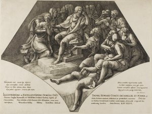 Seleukos och hans Son av Wenceslaus Hollar