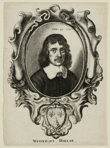 Självporträtt av Wenceslaus Hollar