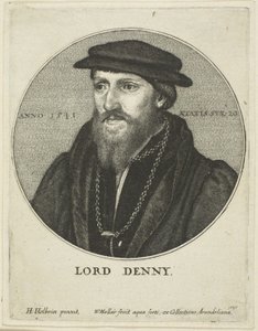 Sir Anthony Denny av Wenceslaus Hollar