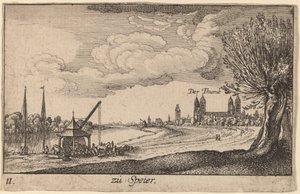 Speyer av Wenceslaus Hollar