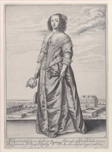 Vår, från Årstiderna, 1643-44., 1643-44. av Wenceslaus Hollar