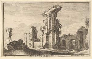 St. Croix de Jerusalem, 1650. av Wenceslaus Hollar