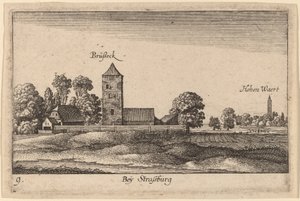 Strasbourg av Wenceslaus Hollar