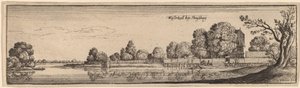 Strasbourg: Ett vägtullshus av Wenceslaus Hollar