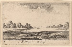 Strasbourg: Tullhuset av Wenceslaus Hollar