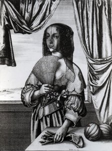 Sommaren 1641 av Wenceslaus Hollar