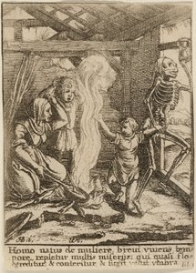 Barnet och döden av Wenceslaus Hollar
