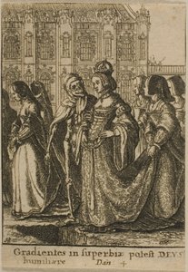 Kejsarinnan och döden av Wenceslaus Hollar
