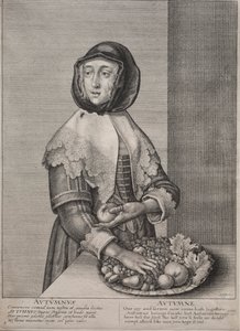 De fyra årstiderna: Höst av Wenceslaus Hollar