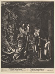 Hånandet av Ceres, 1646. av Wenceslaus Hollar